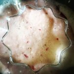 Strawberry rhubarb ice cream