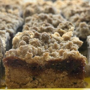 Vegan Fruit Oat Bars - 1/2 dozen - Gluten Free